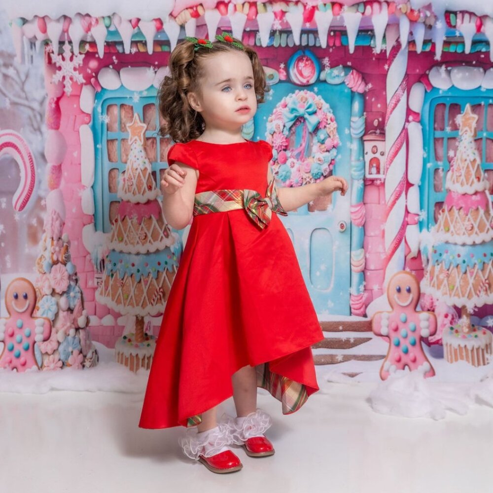 Rare Editions Red Christmas Dress